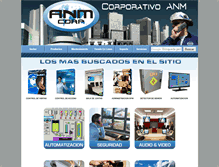 Tablet Screenshot of anmcorp.com.mx